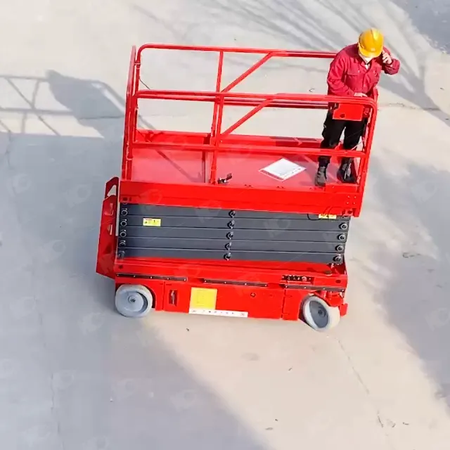 Self propelled scissor lift for Saudi Arabia